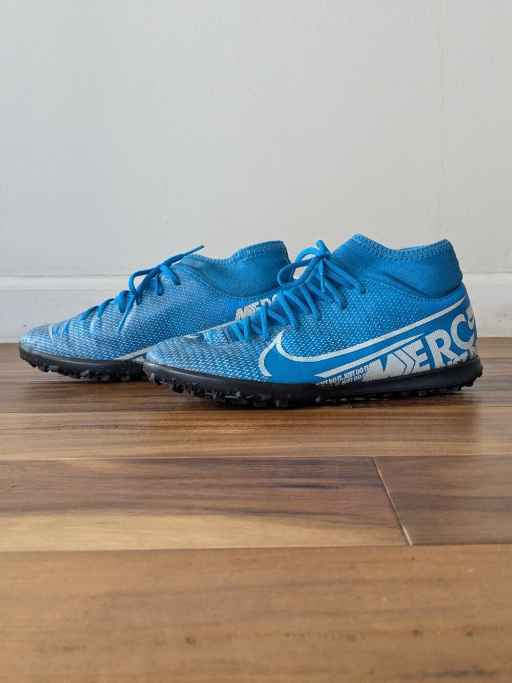 Nike Mercurial Superfly 7 Academy Blue Turf - men's 7.5 US / 40.5 EU